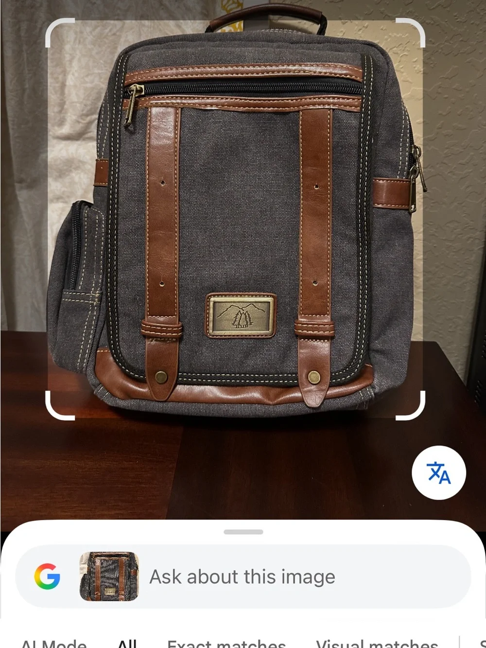 Triple Tree Canvas 3999 Black Canvas Sling 13.8
